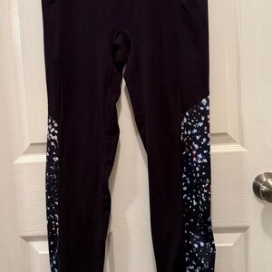 Spanx black leggings ankle XL in great condition